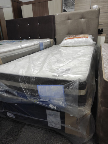 Cama Box Solteiro Molas SuperLastic Hiper Confortável