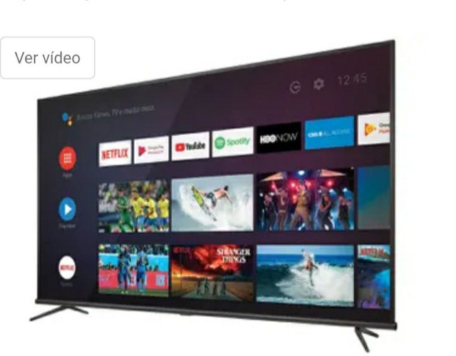 Smart TV 4K LED 50 SEMP TCL 50P8M Android Wi-Fi - - Foto 2