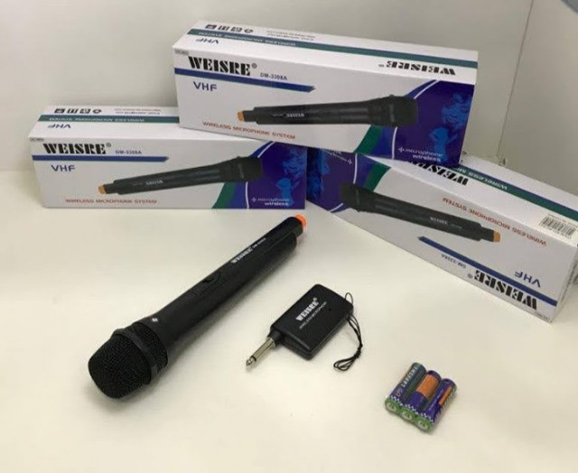 ®Microfone Sem Fio Wesre Vhf - Foto 2