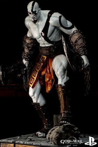 Estátua Sony Sideshow God Of War Ascension Kratos 66 Cm