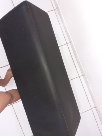 Puff grande com rodinhas - Foto 2