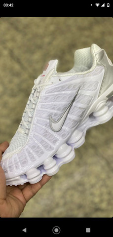 Nike Shox 12 molas Refletivo - Foto 2