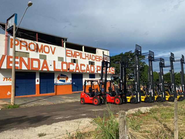 Empilhadeira Hangcha Patolada elétrica 2021 nova zero - Foto 5