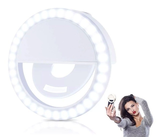 Luz De Selfie 36 Leds Ring Light Celular Universal - 659 - Foto 2