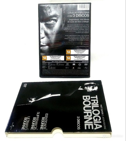 Trilogia Bourne ( 03 Dvds Originais Novos) 