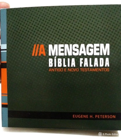 Bíblia A Mensagem - Falada em 07 Cds Originais Completa Nova