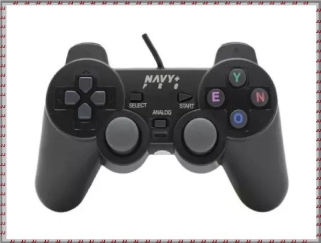 Controle para PS2 com Fio Dualshock Analógico - VC-302