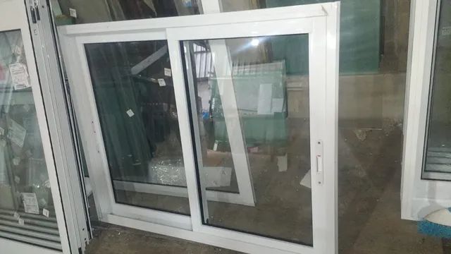 Janela esquadria de alumínio 2 folhas móveis, LINHA SUPREMA, completa sob medida - Foto 5