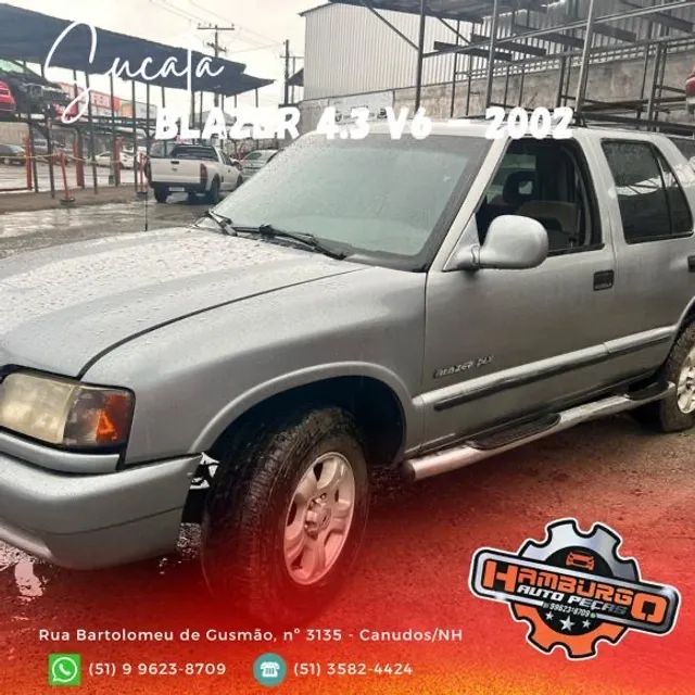 Sucata Peças Gm Blazer 4.3 V6 Vortec 96 A 2000 Com Nf-e