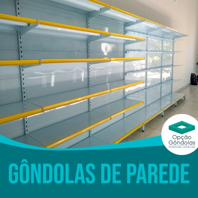 Gôndolas de Parede | Faça Já Seu Orçamento! - Foto 2