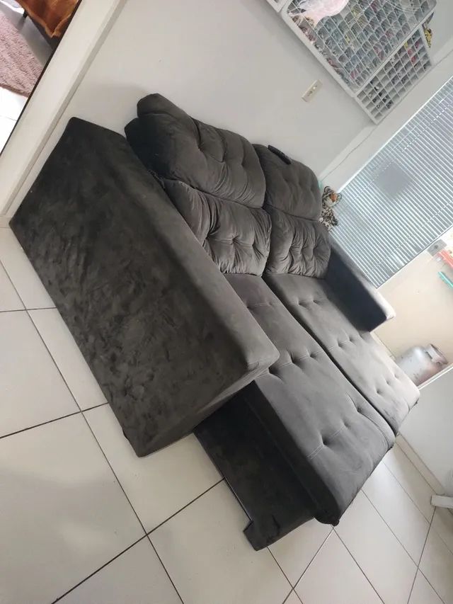 Vendo sofá retrátil e reclinável Móveis Aventureiro, Joinville 1243891926 OLX