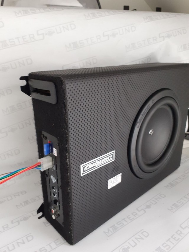 Box. Amplificado. Slim, com sub 8". Garantia. Novo Instalado. - Foto 2