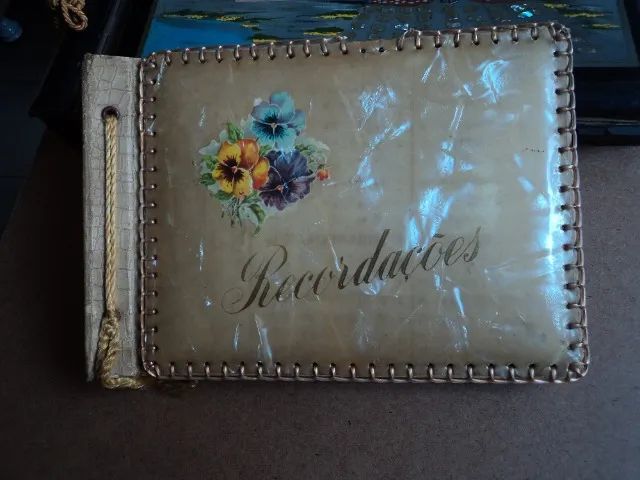 Antigo álbum de Recordações e Fotografias anos 50.(Item para Colecionadores) - Foto 3