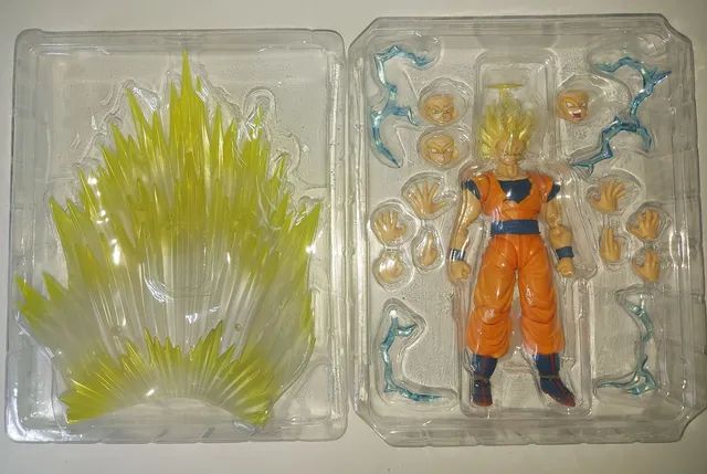 Boneco Bandai Dragon Stars Power Up Pack Dragon Ball Super - Super Saiyan  Goku