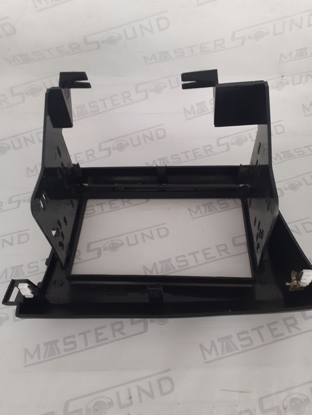 Moldura. 2 din. 9". Preta. Para: Honda Civic. 2012/2016.  - Foto 2