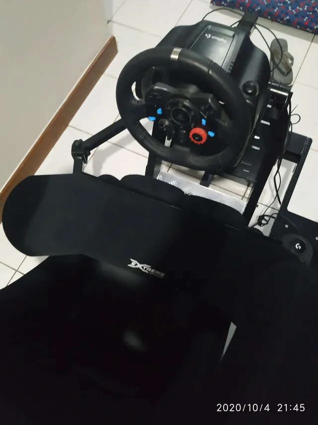 Cockpit Extreme Racing + Volante G29 Completo, Acessório p/ Videogame  Logitech E Extreme Usado 92891906