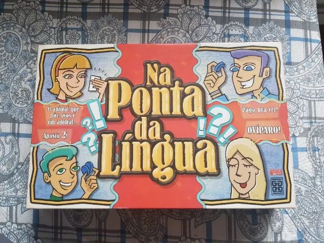 Jogo Na Ponta da Língua - Loja Grow