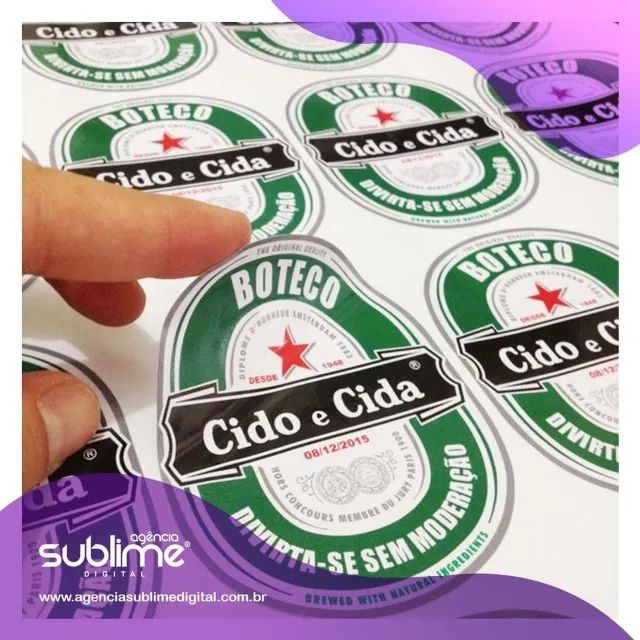 Adesivos de todos os tam. e formatos! - Foto 5