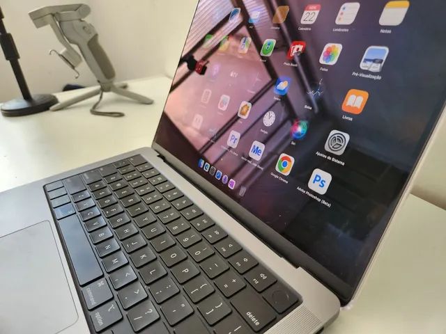 MacBook M2 Pro 14. - 16gb, 512 Na Garantia Com Capa de Proteção  - Foto 2