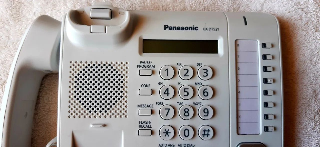 Telefone Fixo Panasonic KX-DT521