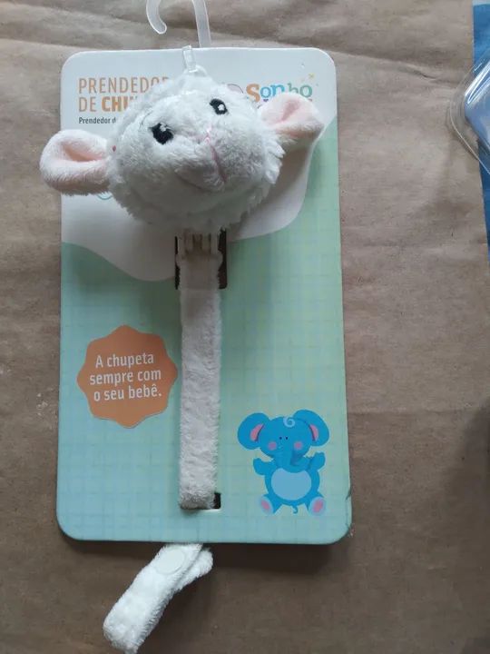 Prendededor de Chupeta em Plush - Sonho de Luz - Foto 4
