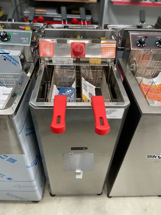 FRITADEIRA 18L ÁGUA E ÓLEO GABINETE - MARCHESONI 