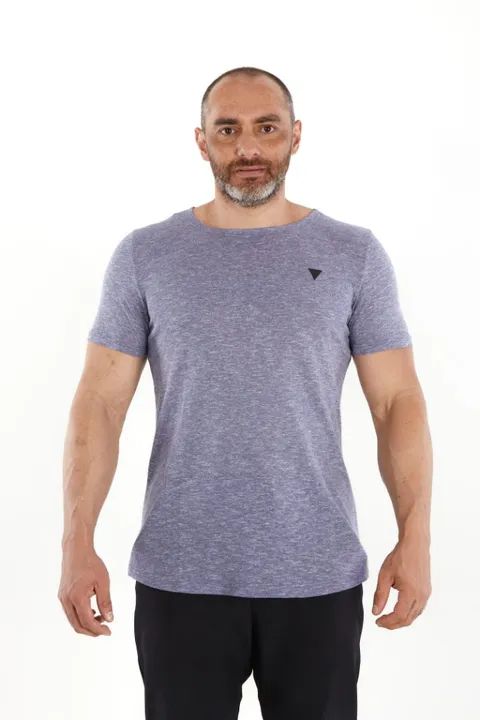 Camiseta Básica Unisex Rebell Azul - Foto 2