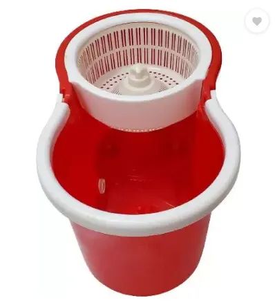 MOP Giratório Esfregão com Balde Capacidade de 12 Litros Limpeza + Refil Extra Rodo z679  - Foto 3