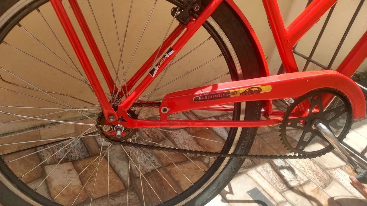 Bicicleta feminina aro aeros26 reforçado rolamentado pneus bons deprocedencia  - Foto 3