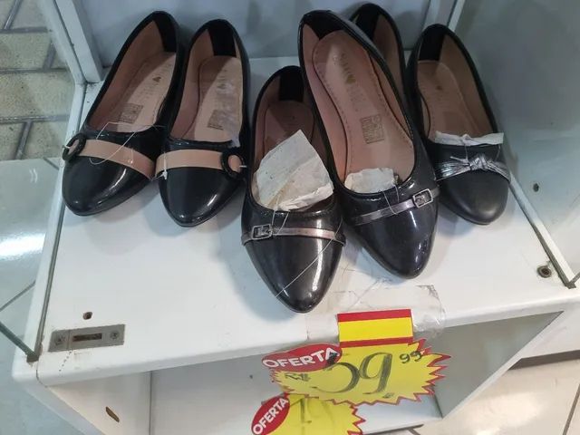 Olha esses sapatos por R$59,90