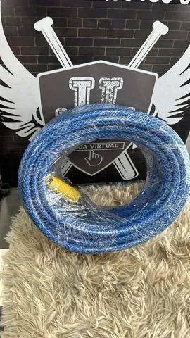 Mangueira flexível com bico regulagem 15 metros