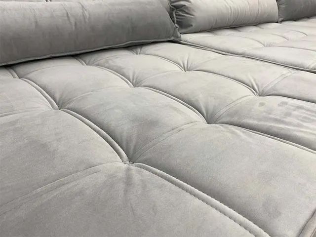 Sofá Retrátil Reclinável 3,20m Molas Ensacadas a654 - Foto 3