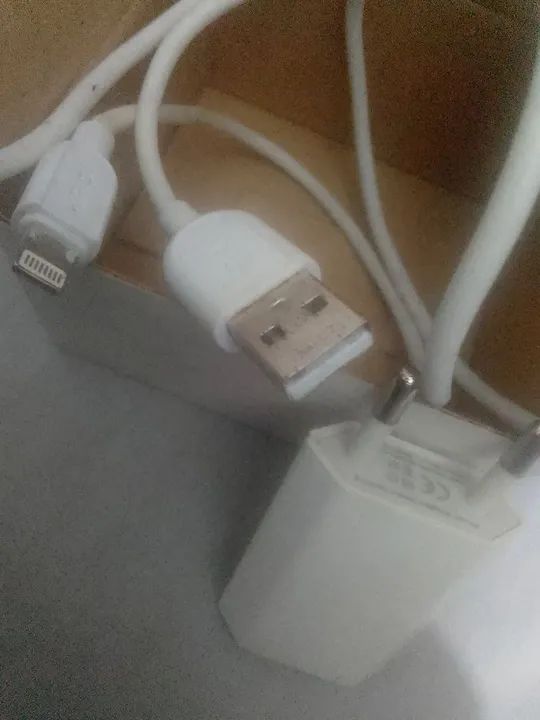 Carregador para iPhone e iPad genérico novo