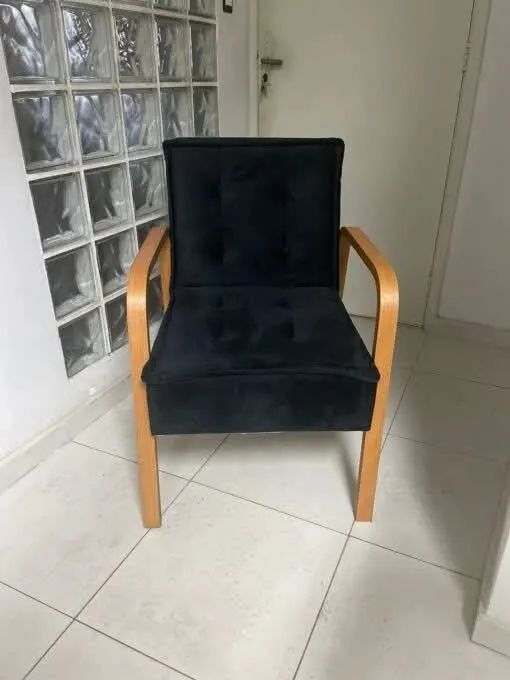 Poltrona Ester Veludo tt A71 - Foto 2