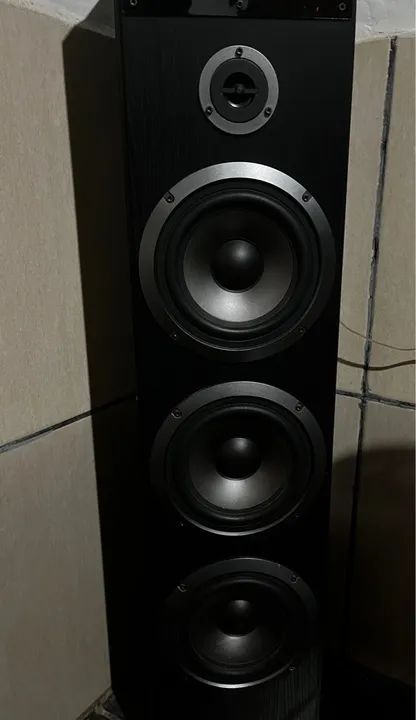 caixa amplificada Amvox Aca720 torre touch screen  - Foto 2