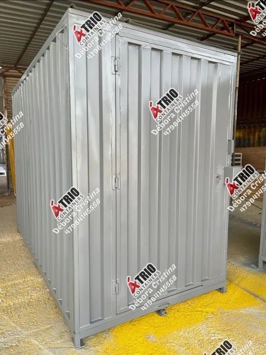 Container 2mt galvanizado ou cor a escolha - Foto 3