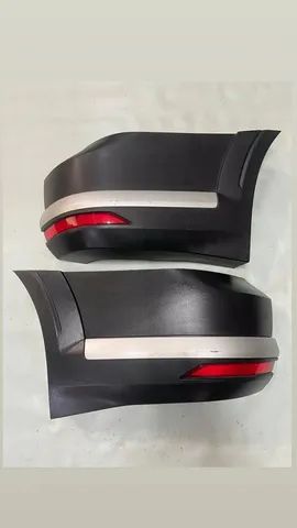 Ponteiras do para choque traseiro da Saveiro  Cross 2018