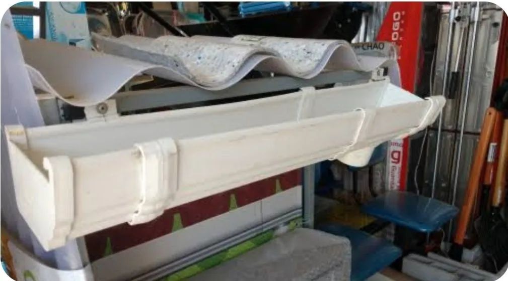 Chapa de Alumínio, e Calhas de PVC para bica - Foto 4