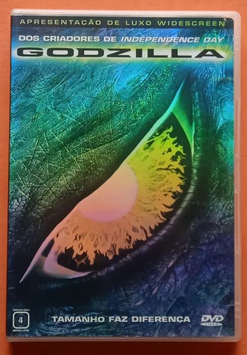 Dvd Godzilla (1998) (Encarte Interno)