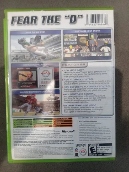 Jogo Madden 2005 para Xbox e *Xbox 360,  é original ! - Foto 4