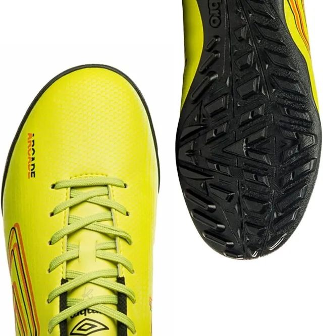 Chuteira Society Umbro Arcade n° 43 Laranja - Foto 4
