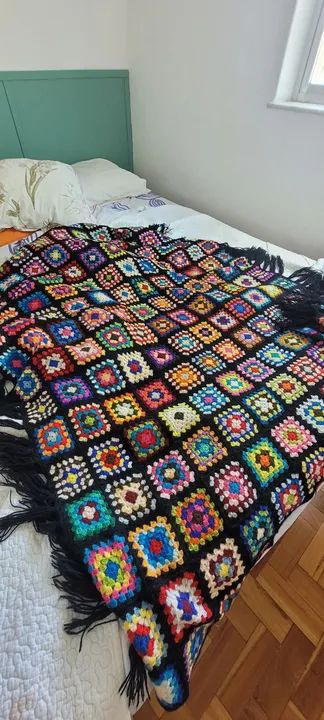 Colcha da vovó croche - Foto 6