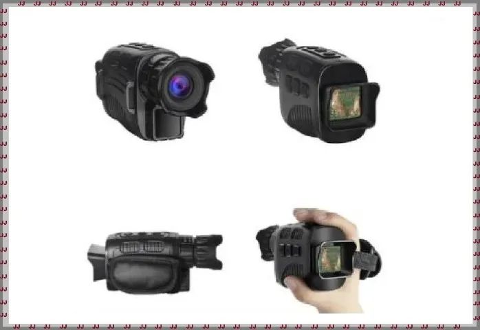 Binóculo filmadora com visão noturna e zoom  - Ideal para se usar na escuridão total - Foto 4