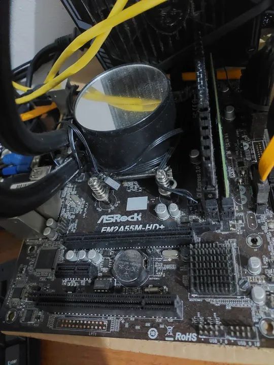 Kit Placa mãe, processador e VGA