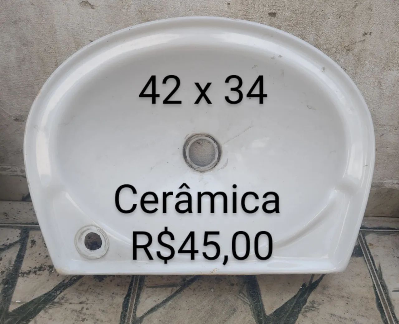 Cuba de cerâmica 42x34