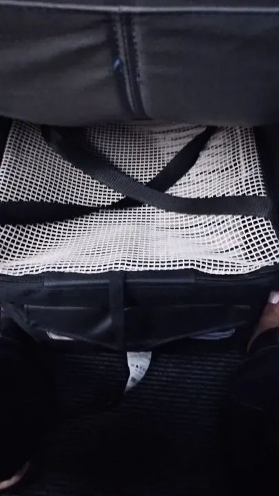 Caixa de transporte para viagem de avião, padrão para vôo da companhia azul - Foto 4