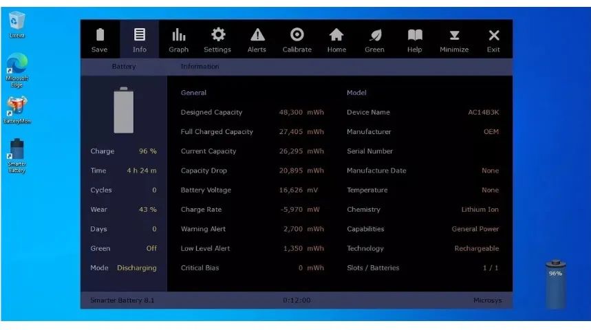 Bateria Original Retirada Acer Es1-572 Ac14b3k 4lcp5 - Leia - Foto 3