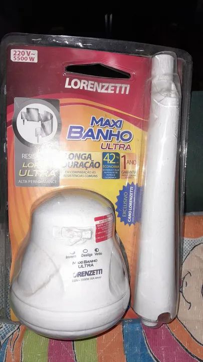 Vendo Max ducha lorenzet completa 5500wats 220 volts