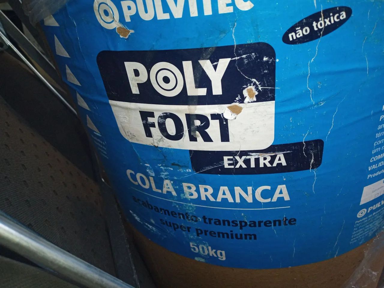 Cola Branca PVA Polyfort Extra 50kg - PULVITEC-IA010 - Foto 2