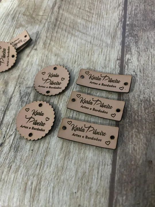 Etiquetas de Couro Personalizadas - Foto 5